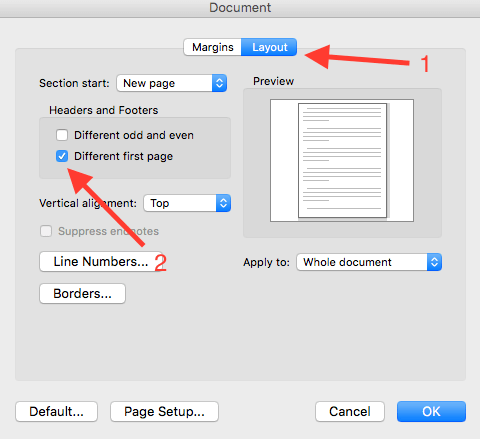 how to insert page in word for mac